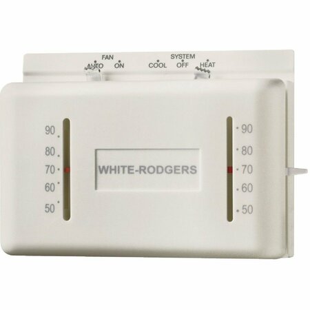 WHITE RODGERS 24V Off-White Mechanical Thermostat M150